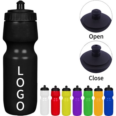 22Oz. Bike Bottle W/ Push Pull Lid