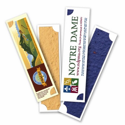 Seed Paper Strip Bookmark