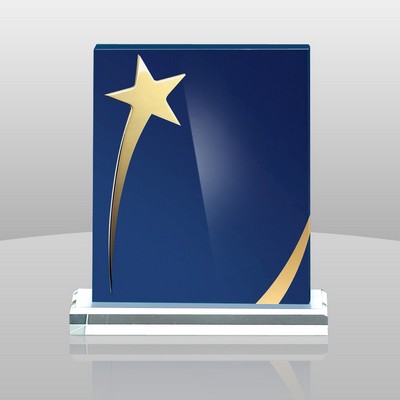 Shining Star Artistic Design Wall Plaque (11"x9"x1")