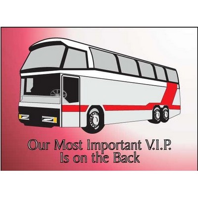 Commercial Bus Rectangle Photo Hand Mirror (2½"x3½")