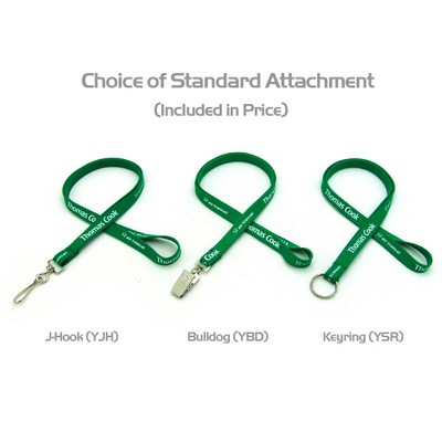 Ocean Imported 1/2" Silkscreened Tubular Lanyard