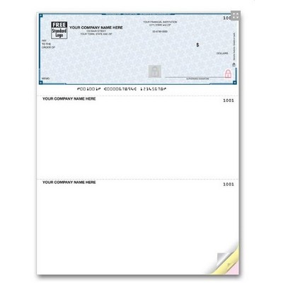 Laser Voucher Checks - Unlined High Security Multi-Purpose (2 Part)