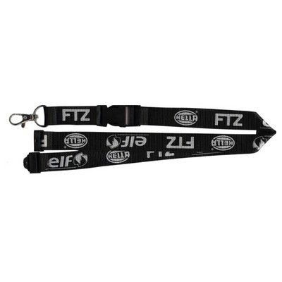 Custom Tubular Imprinted Polyester Lanyard (1/2")