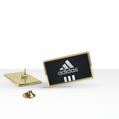 Express Lapel Pin - Rectangle (0.875" x 0.5")