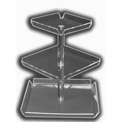 Tray Towers W/3 Tiers (26"x15 1/2"x15 1/2")