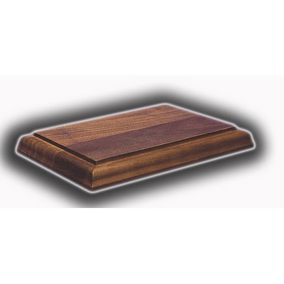 Solid Walnut Bases - Rectangle Base (3/4"x12"x6")