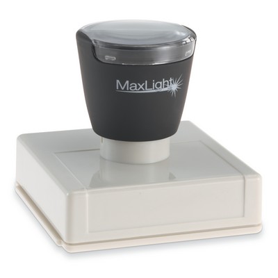 MaxLight™ Pre-Inked Square Stamp (2" x 2")