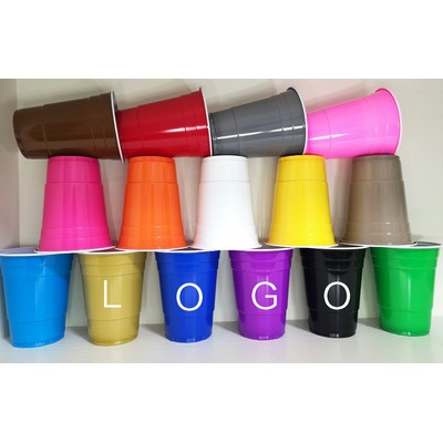 16 Oz. Disposable Plastic Party Cup
