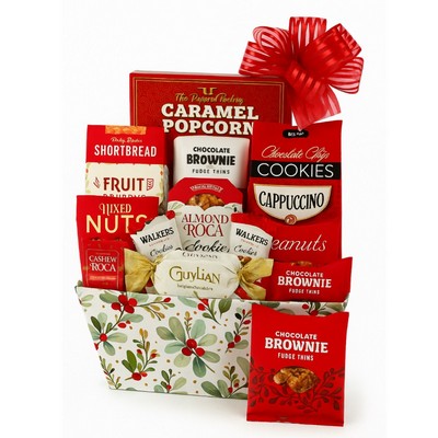 Holiday Gourmet Snack Basket