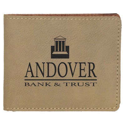 Leatherette Bifold Wallet