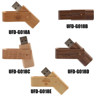 Eco-Friendly with Swing Out Cap Free USB Flash Drive 256MB-256GB