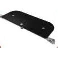 36" Black Plexi Shelf