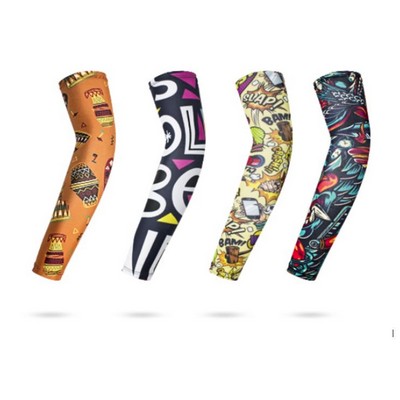 Full Color Compression Arm Sleeves - Medium