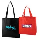 100 GSM Standard Sized Non Woven Tote (16"x6"x12")