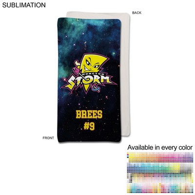 Team Blanket in Ultra Soft and Smooth Microfleece, Stadium Size, Sublimated edge to edge (30"x60")