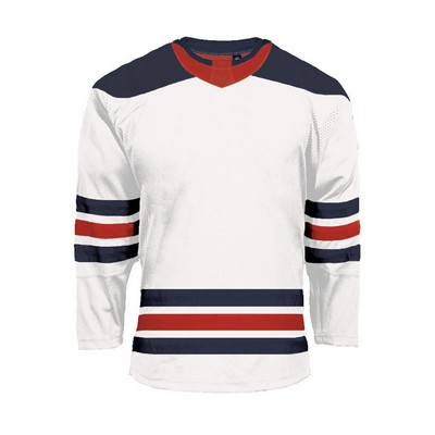 Winnipeg Pro Series Youth White Custom Premium Jersey