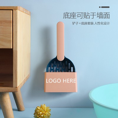 Cat Litter Scooper with Holder