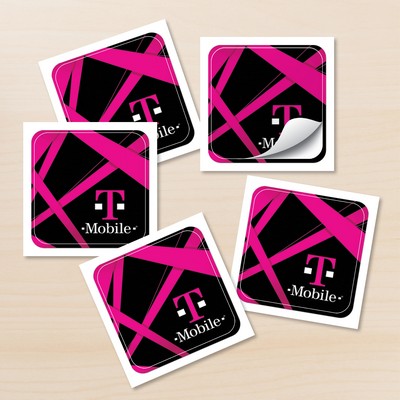 2" x 2" Rounded Corner Sticker