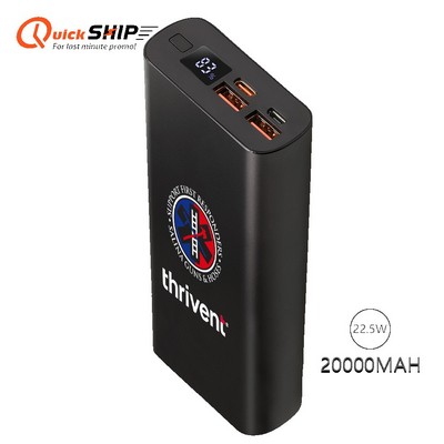 Hodges QuickCharge Power Bank 20000