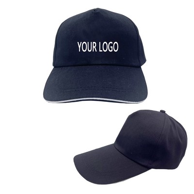 Cotton Twill 5 Panel Baseball Cap