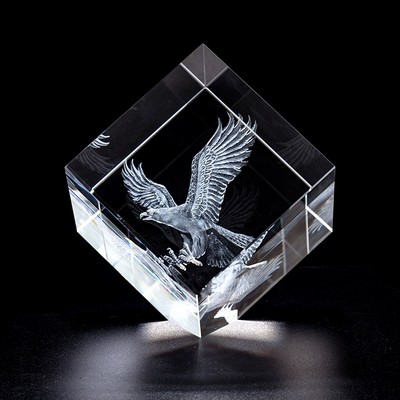 Amira Cut Corner Cube (4" x 4" x 4")