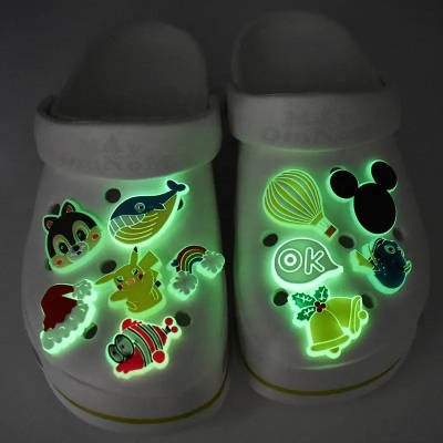 Custom Glow In The Dark Shoe Charms (3D)