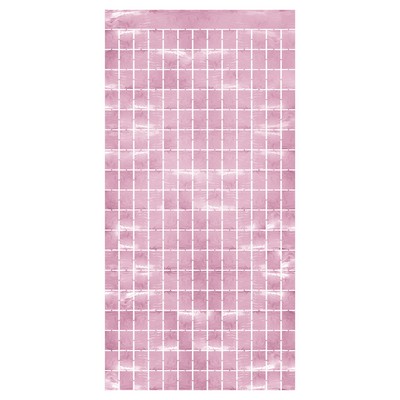 Metallic Square Curtain