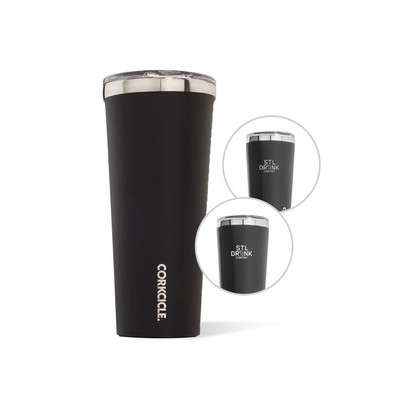 Corkcicle 24 Oz. Tumbler - Matte Black