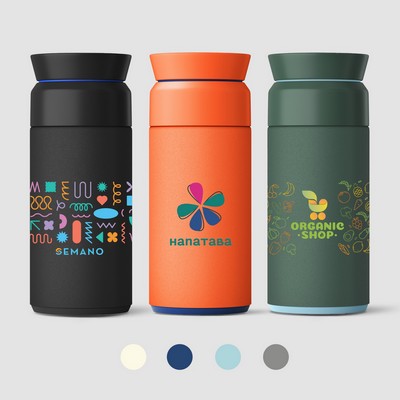 Ocean Bottle Brew Flask 12 oz - Full-Color Inkjet