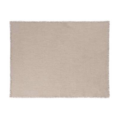 blomus Lineo Fungi Beige Woven Cotton Placemat