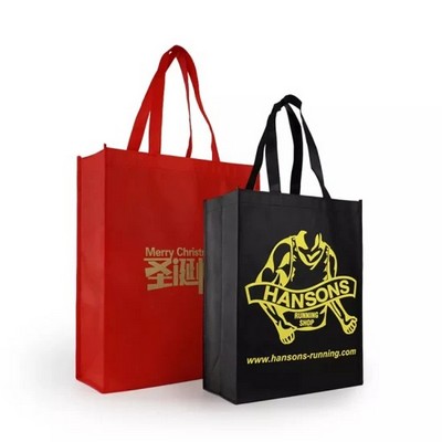 Heat Sealed Non Woven Tote Bag (12" X 15" X 4")