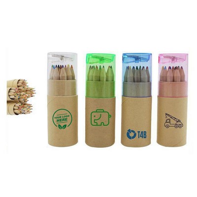 Promotion Colored Pencil In Recycled Tube