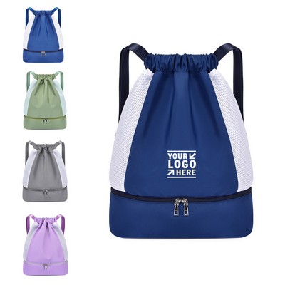 Women Sport Drawstring Backpack