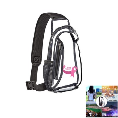 Stadium Approved Clear Sling Bag