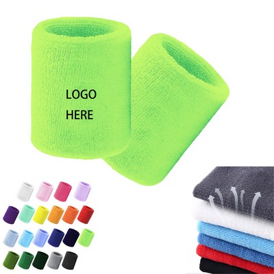 Embroidery Polyester Cotton Wristbands