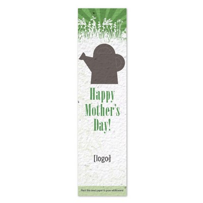 Seed Paper Bookmark