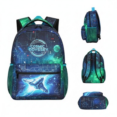 Personalized Full Color Dye Sublimated Backpack