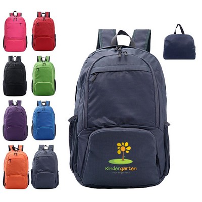30L Water Resistant Foldable Backpack