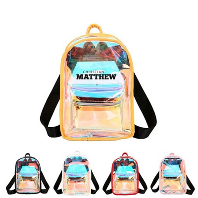 Shinning PU Leather Backpack