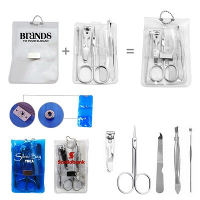 5 Pieces Manicure Set with PVC Pouch