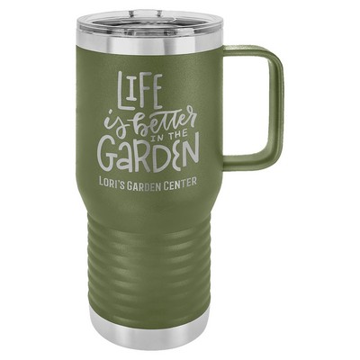 Polar Camel 20 oz. Travel Mug w/ Slider Lid