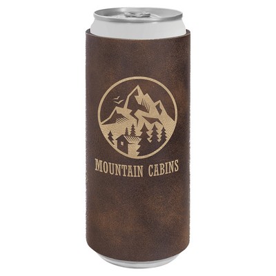 Leatherette Slim Beverage Holder