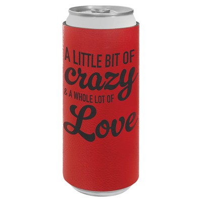 Leatherette Slim Beverage Holder