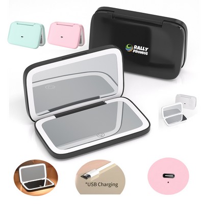 Portable Double Sided Led Makeup