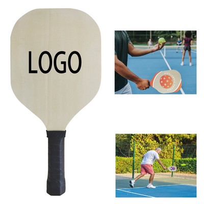 Wooden Pick Ball Paddle