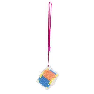 6-sided 3D Puzzle Maze Toys with lanyard