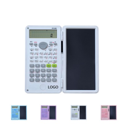 Scientific Math Calculator w/Notepad & Electronic Pen