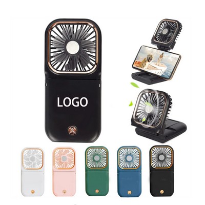 Mini Portable Handheld Rechargeable Necklace Fan