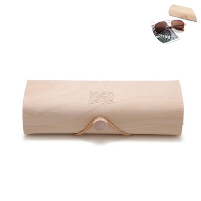 Natural Wooden Sunglasses Protective Case