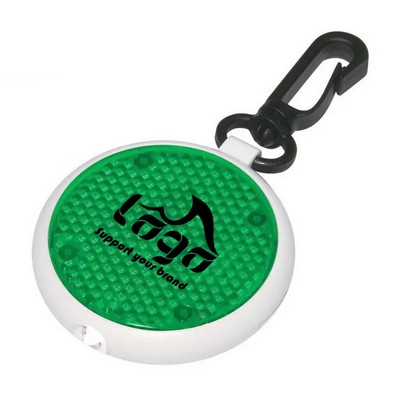 Reflector Clip-On Safety LED Light-Round